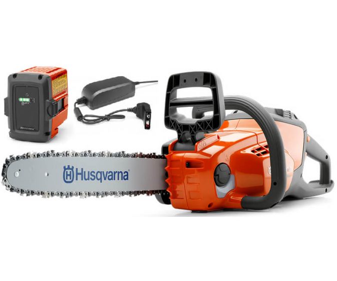 HUSQVARNA 120i akkumulátorral és töltővel