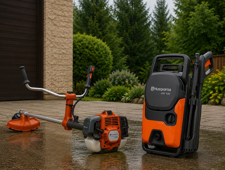 HUSQVARNA 135R fűkasza + ajándék PW130 magasnyomású mosó