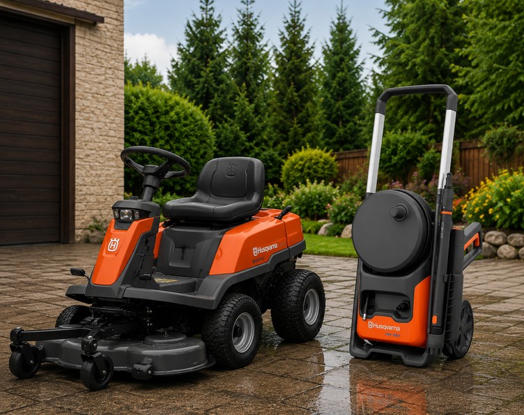 HUSQVARNA R 214TC Rider (C94) + ajándék PW360 Magasnyomású mosó