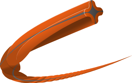 Husqvarna Whisper Twist damil 2.4mm 77M - Image 2