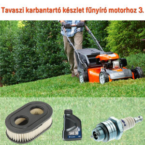 Tavaszi karbantartó készlet fűnyíró motorhoz 3.